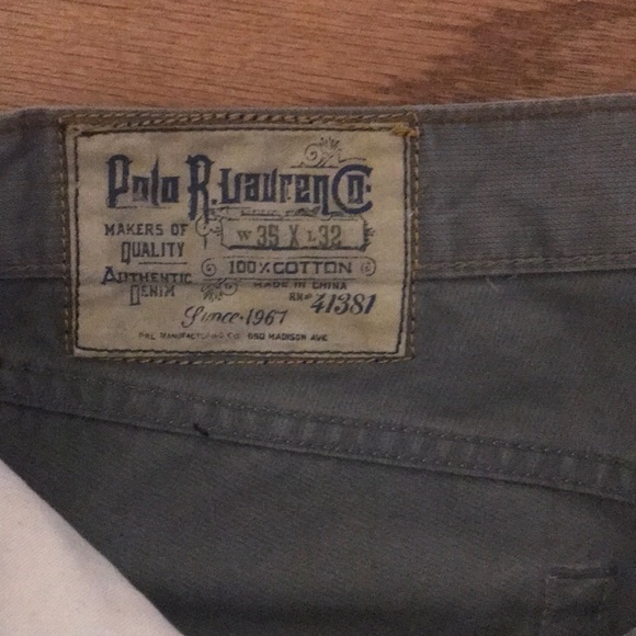 Gray Ralph Lauren denim - Picture 3 of 7